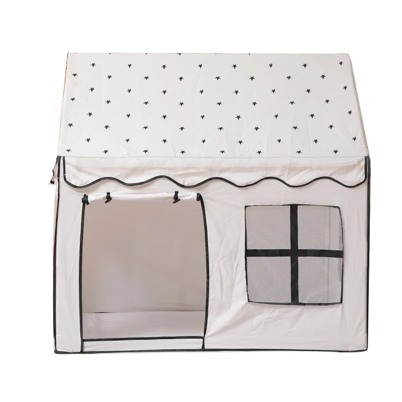 Princess Tent Girls Large Playhouse Kids Castle Play Tent with Star Lights Toy for Children Indoor and Outdoor Games