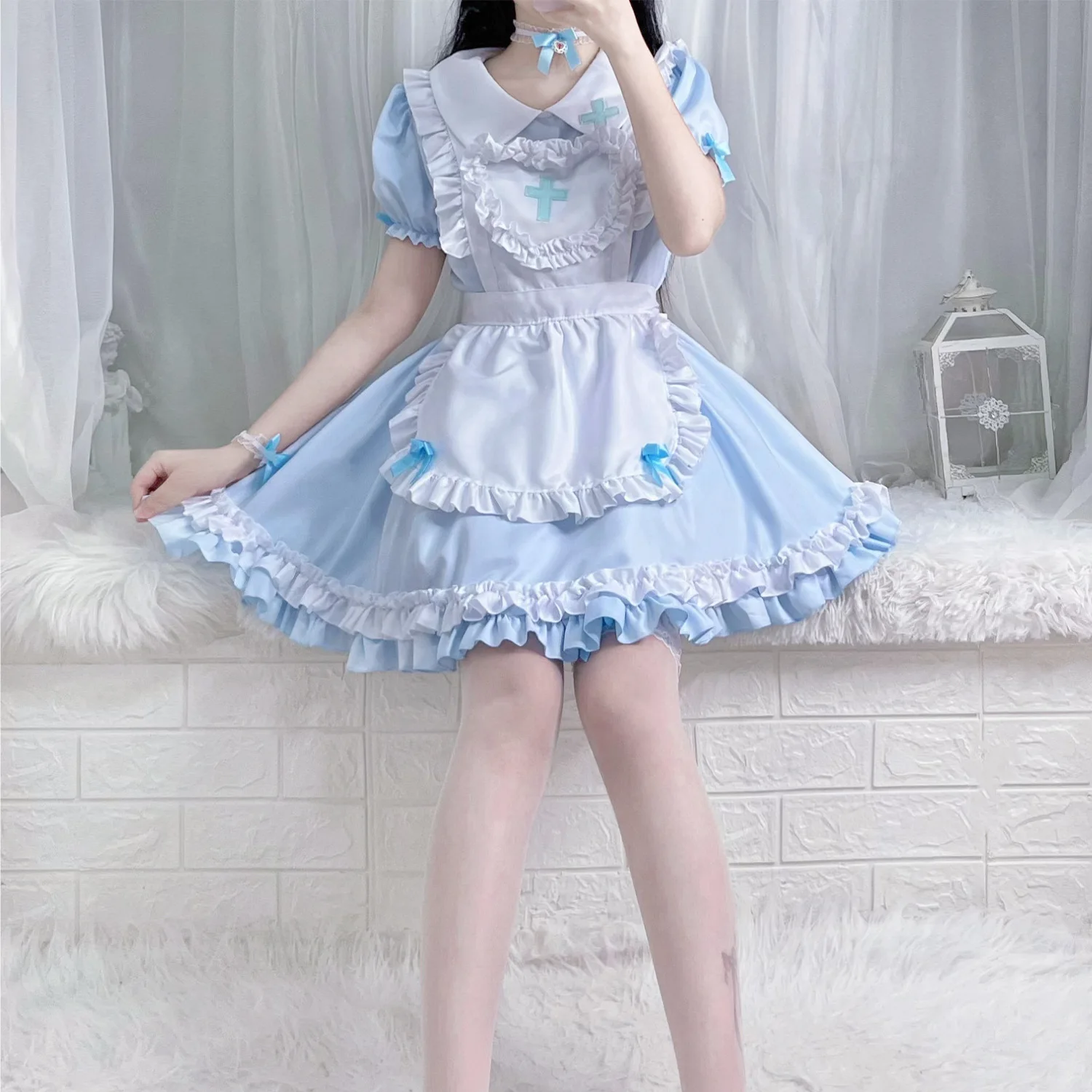 Japanese mature women sexy hot maids uniform costume cosplay