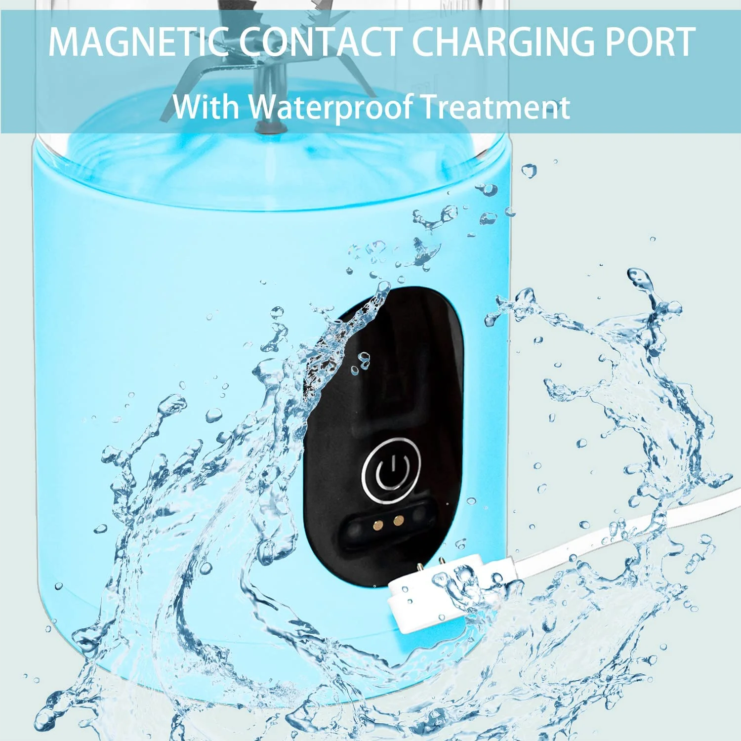 Waterproof  300W  500 ML Electric Personal  Fruit Juicer Squeezer Cup  Hand Held Blender Portable Blender