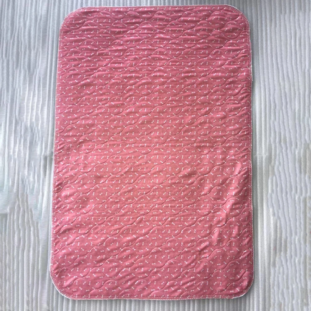 Reusable Waterproof Pet Incontinence Training Pad Anti Splash Urinal Mat 45*60 Pet Pee Pads for Dog