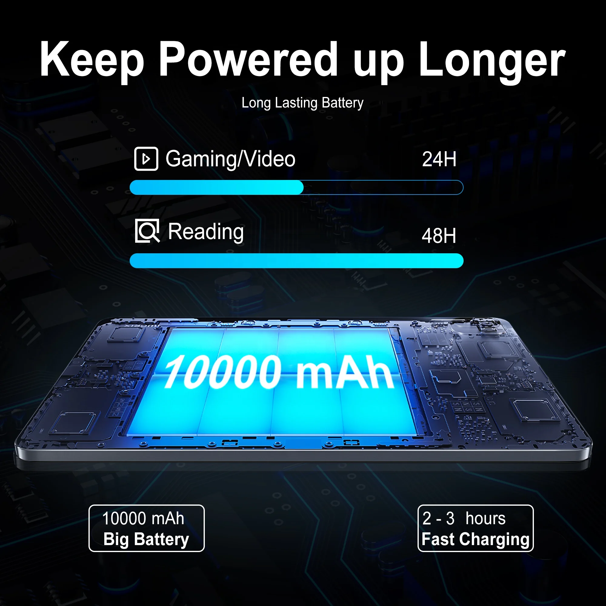 Veidoo 13 inch Android Tablet Octa-Core 8GB RAM 256GB Storage 2160 x 1440 2k Display 4g 5G Wi-Fi 10000 mAh Battery Tablet Pc