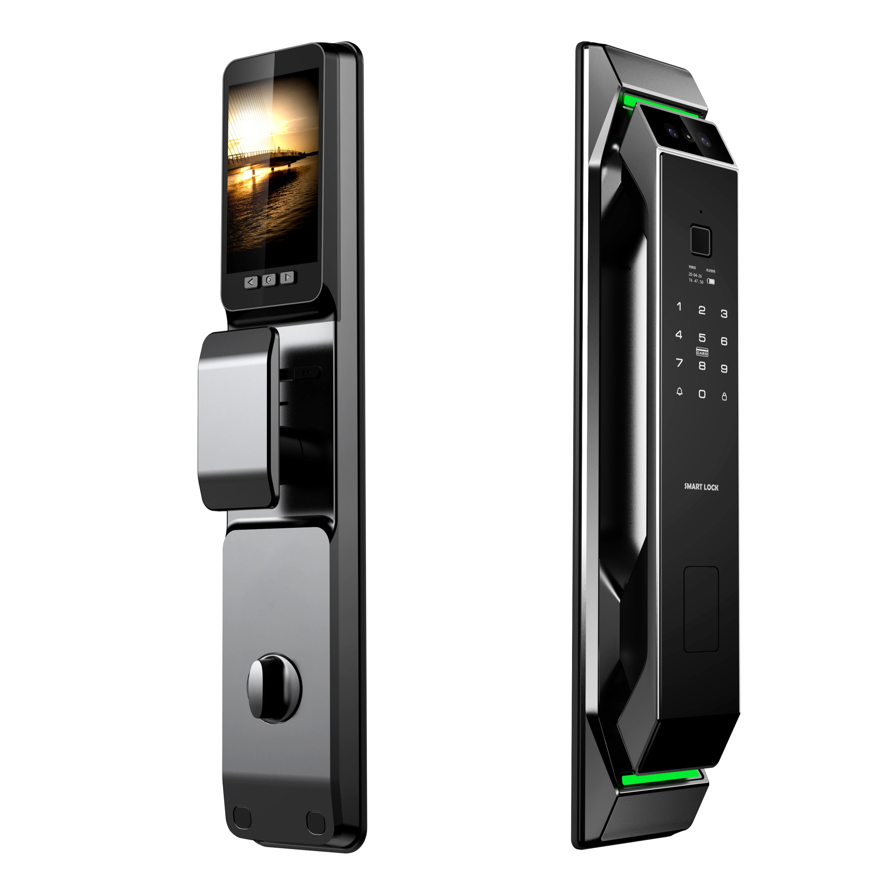 Quote BOM List Stainless Steel Door NFC Smart Electronic Lock For Glass Doors