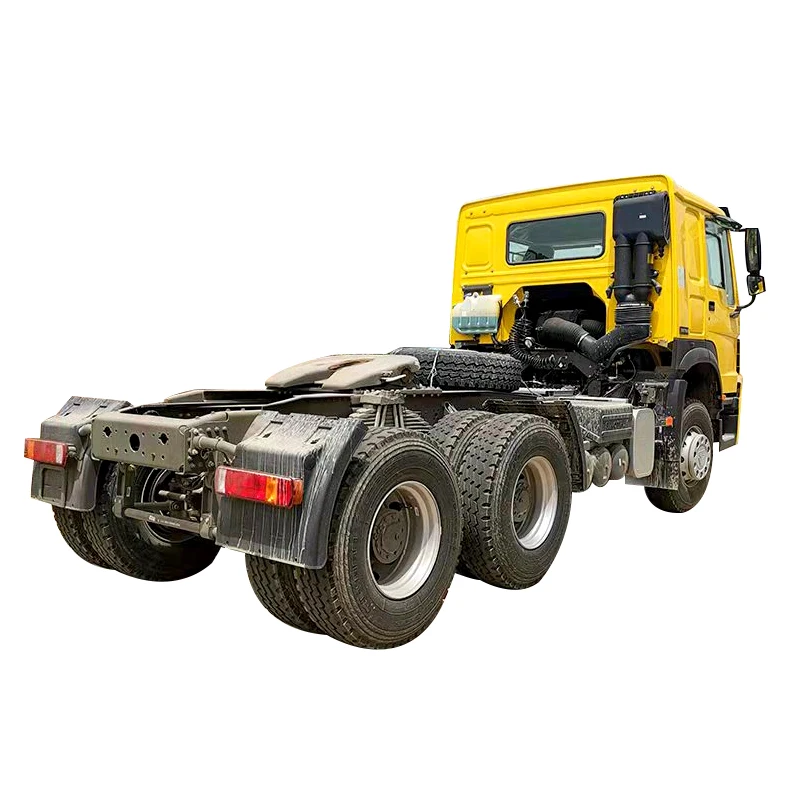 used 3 axle truck sinotruk howo 6x4 tractors tractor head diesel 40tons tractor head