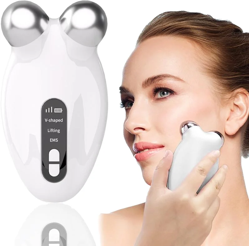 Hot Tiktok Micro-luminous LED Electric Face Lift Skin Tightening Morfehous 8 Body Y Face Micro Current Beauty Instrument 