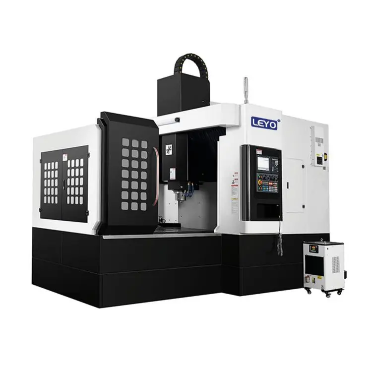 LEYO cnc milling machine center manufacturer taiwan 4 axis 5axis machining center