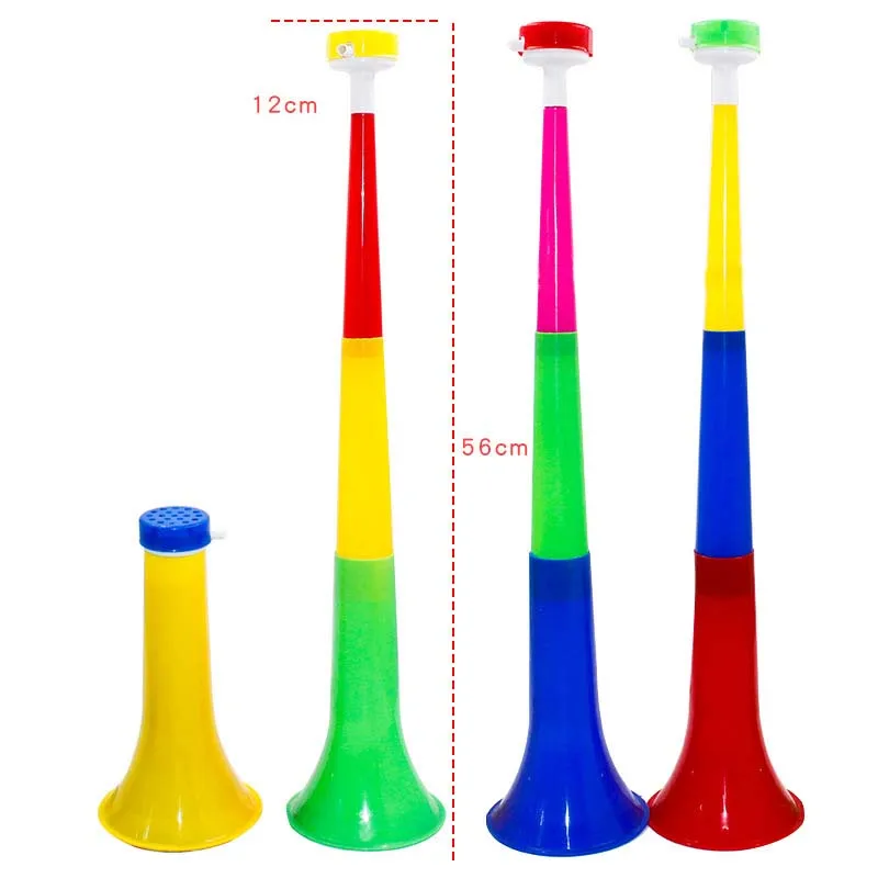 Nuoxin Loudly Stadium Horn Plastic Football Fan Horn EVA and Foam Promotional Vuvuzela for Cheering