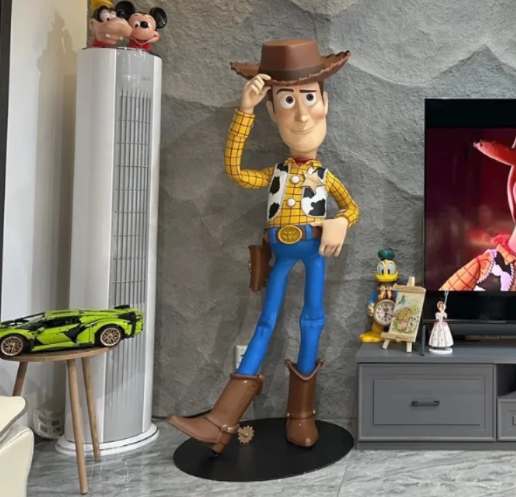 Factory Custom Home Indoor Decor Art Statue Figure Life Size Big Resin Movie Figure Fiberglass statue sculpture