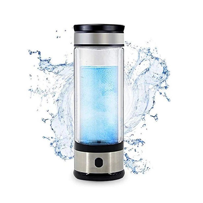 450 mL portable Concentration hydrogen water dispenser Glass Hydrogen-Rich Water Cup