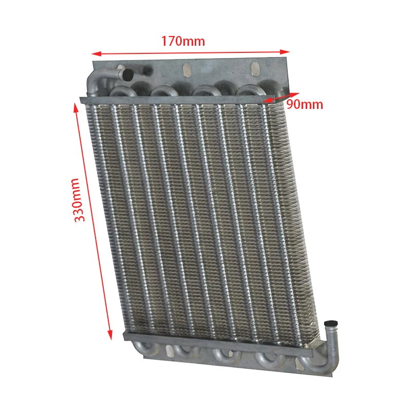 Aluminum tube car air conditioning radiator