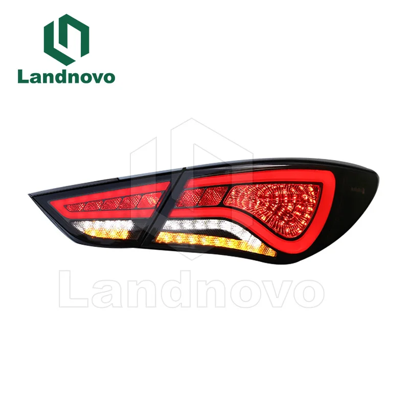 Landnovo wholesale price body parts led taillight for Hyundai Sonata VIII 2017 up hyundai car tail light