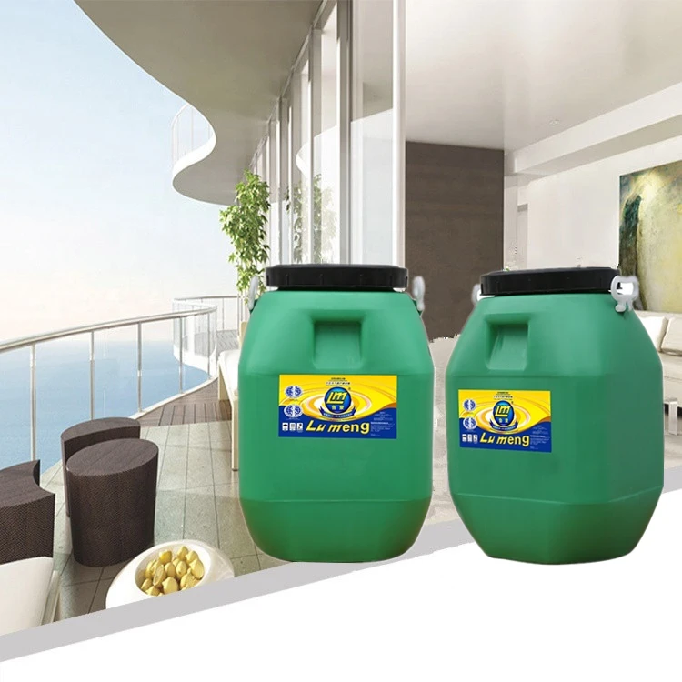 Two-Component Polymer Emulsion Waterproof Coating Material Good Film-Forming with High Permeability Adhesion Water Resistance