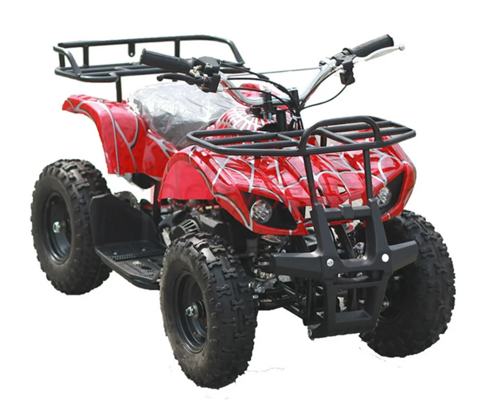 Детский газовый мини 4 wheeler 125cc atv двигатель 4x4 с задней передачей