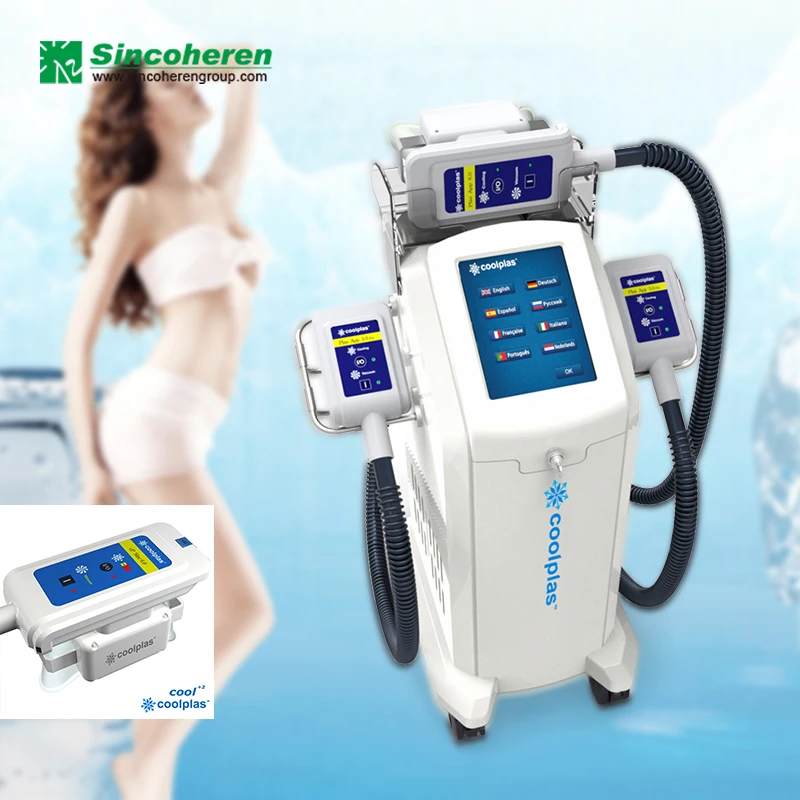 High quality cool tech  machine/ coolplas fat cooling body shaping slimming machine