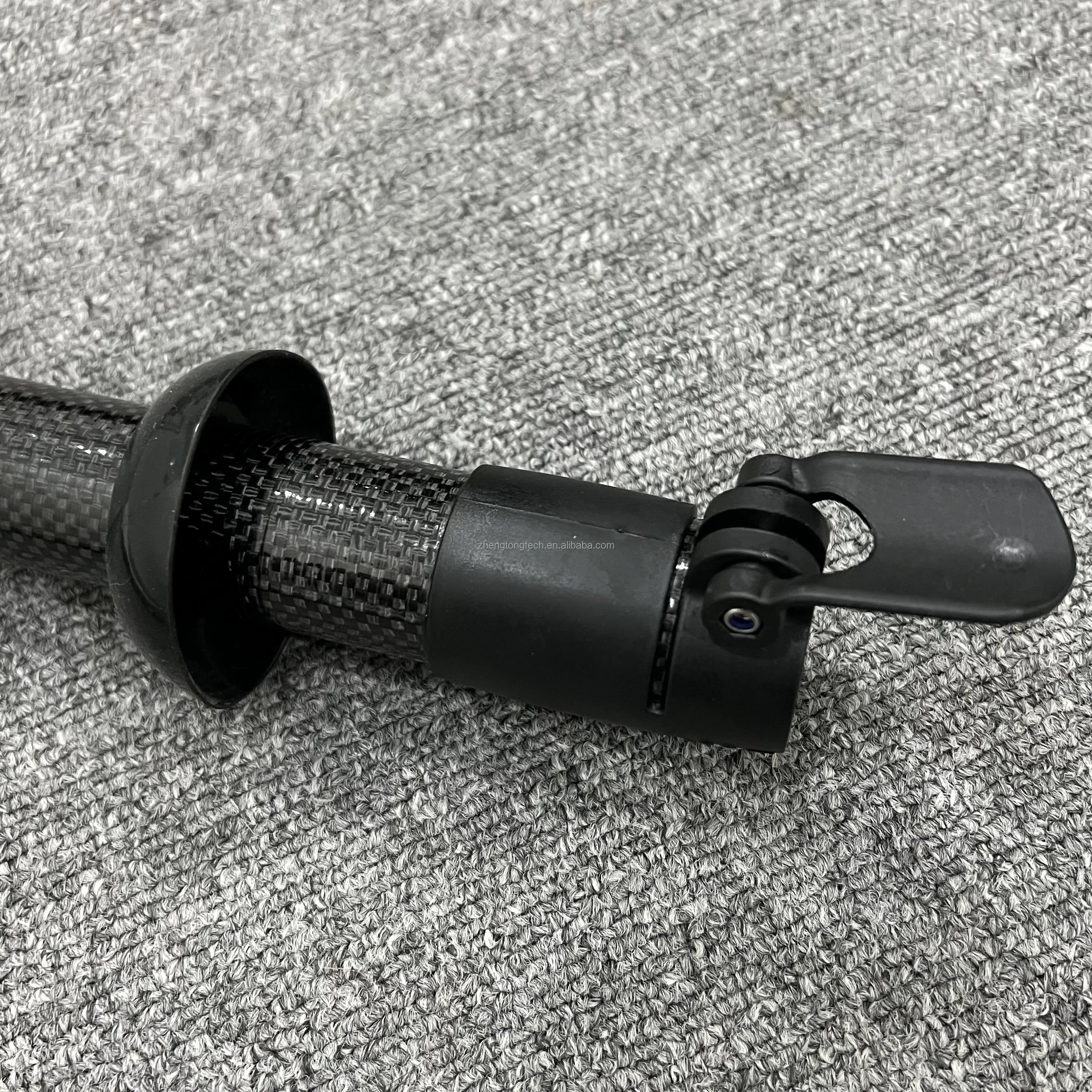 4 pieces carbon fiber shaft fiberglass shaft plastic blade light weight adjustable kayak paddle