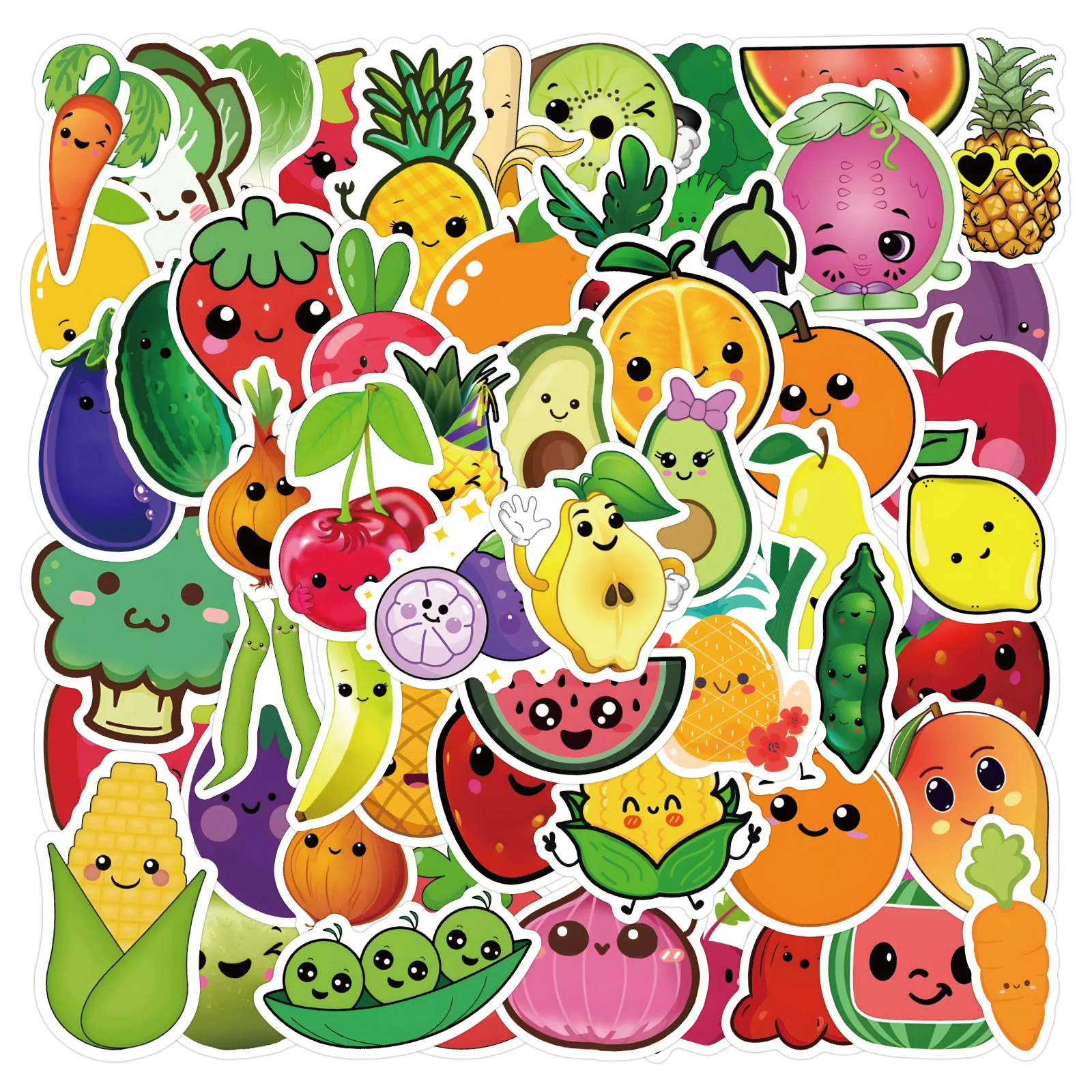 ZY2993C 60Pcs Hey bear sensory Scrapbook Graffiti DIY Stickers Decorative Cup Guitar Laptop Luggage Vinyl Waterproof Stickers