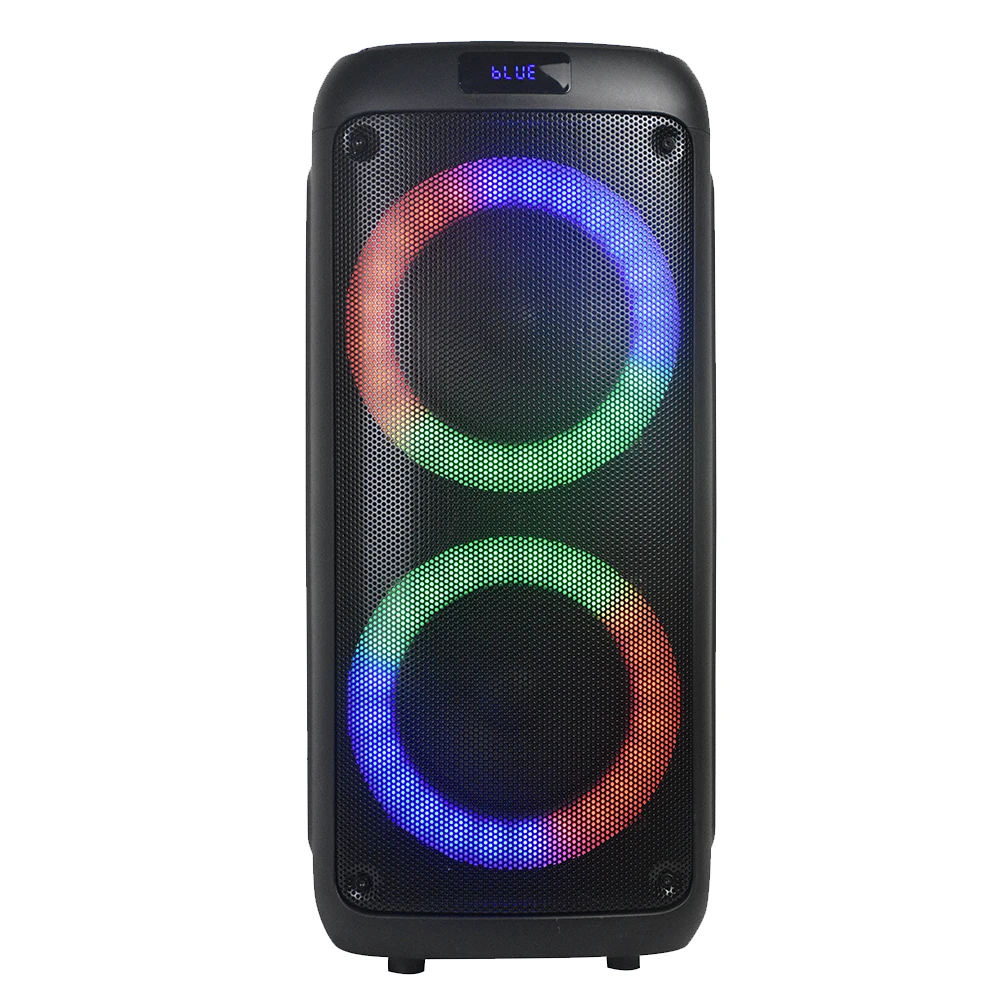 Колонки KTV с питанием колонки двойным динамиком 6 5 дюйма звуковые sonido proadam rgb подсветкой колонка для