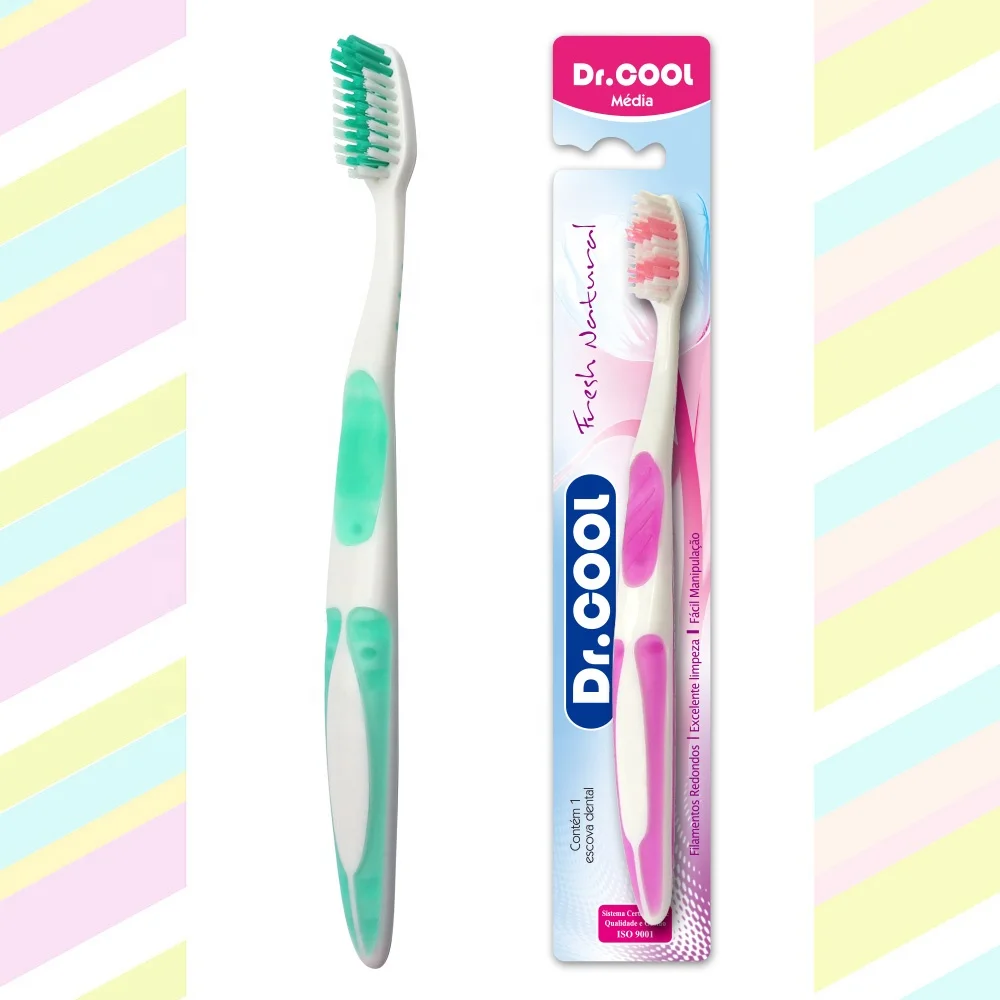 Best Quality One Time Teeth Whitening Eco Rubber Plastic Toothbrush with Comfortable Grip
