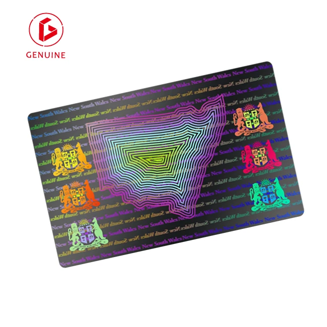 Custom wholesale hologram pvc magnetic stripe nfc plastic cards
