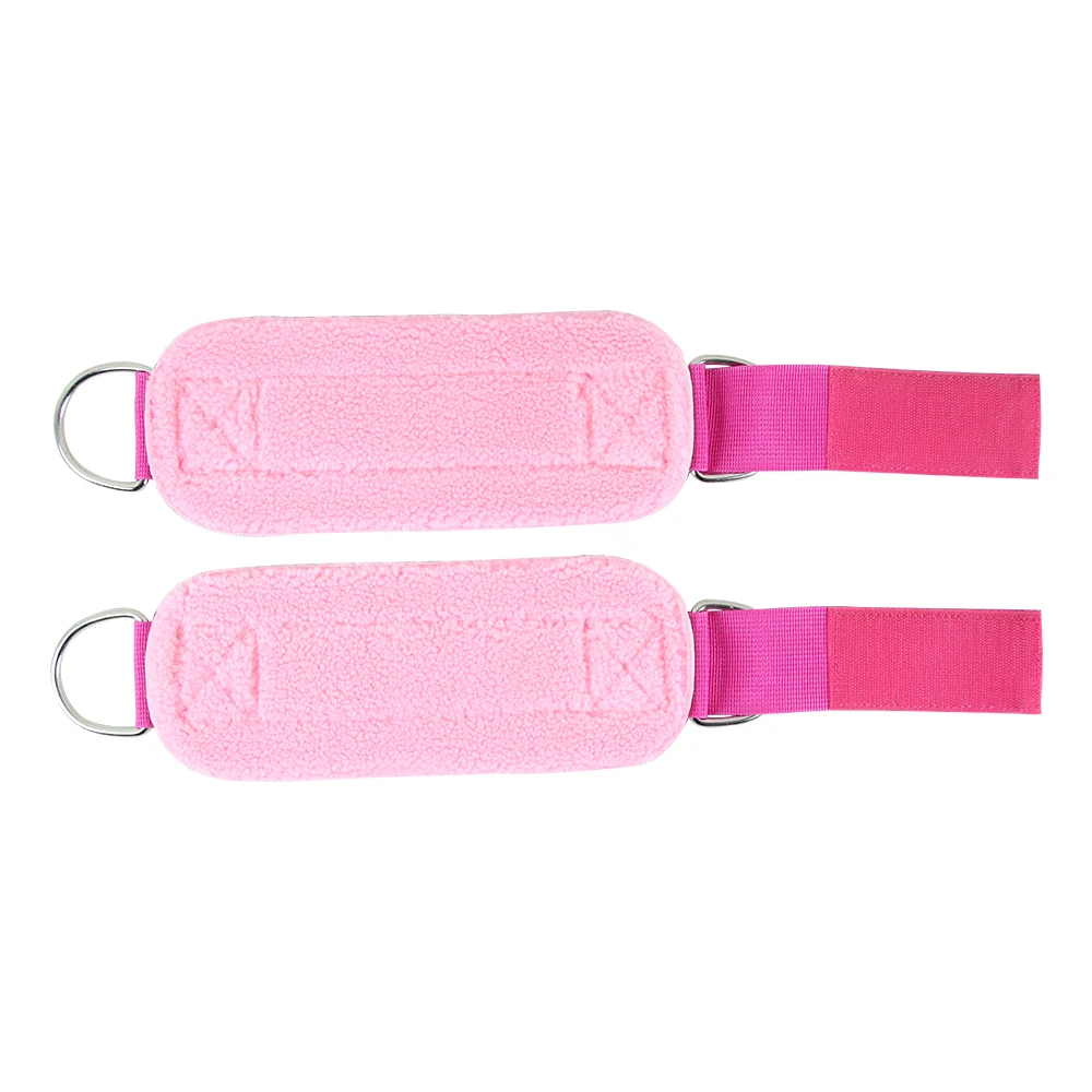 2021 Weight Lifting Gym Cable Attach Training Fitness Ankle Strap With D-ring