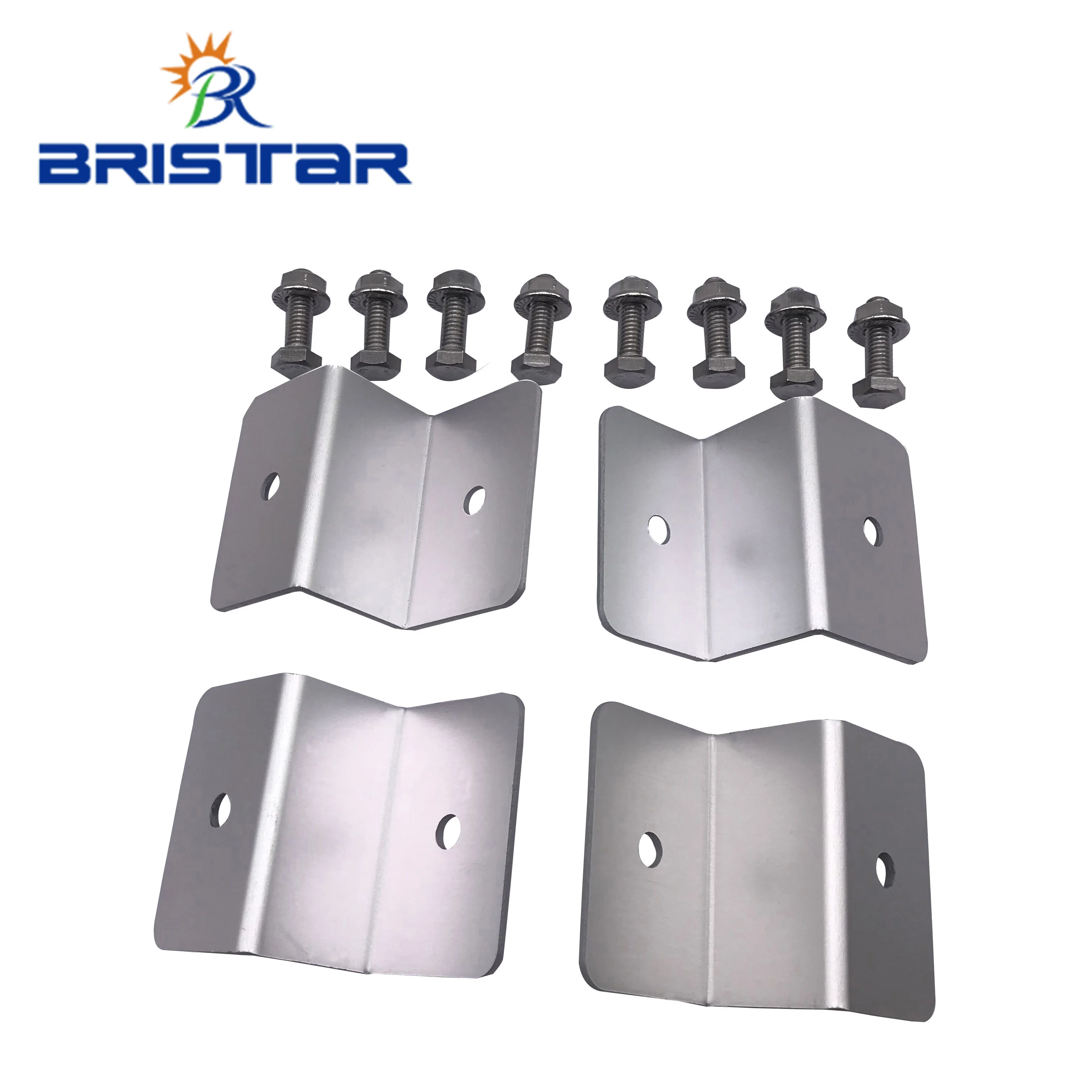 BRISTAR High Quality Yacht Pv Solar System Structure Hardware Mounting Marine Boat Outdoor Z Bracket