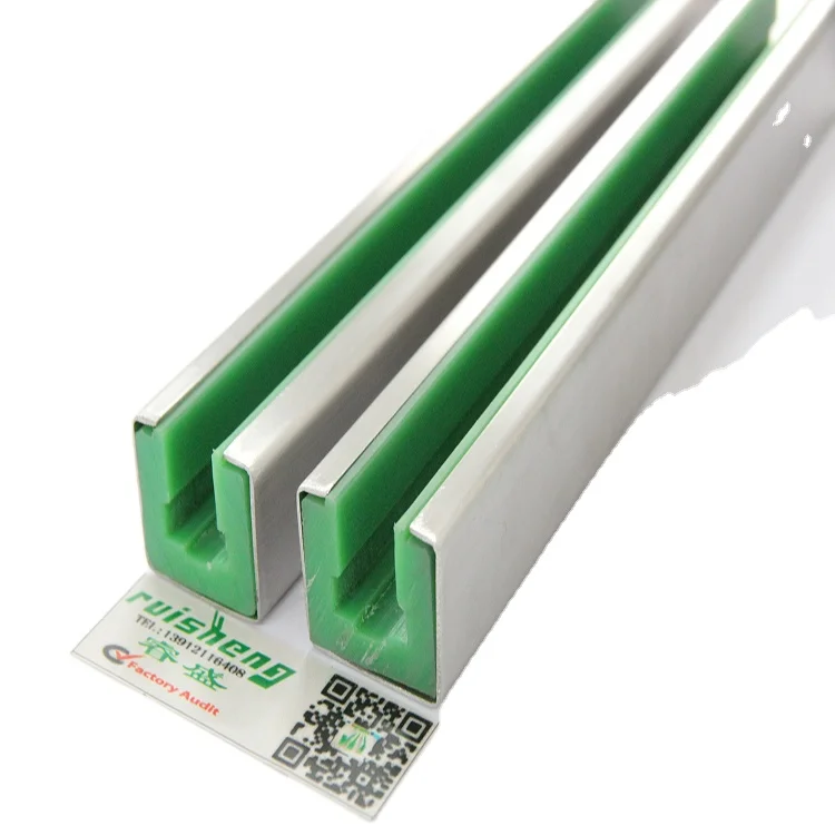 Self Lubrication thermoplastic chain guide slide roller linear guide rail