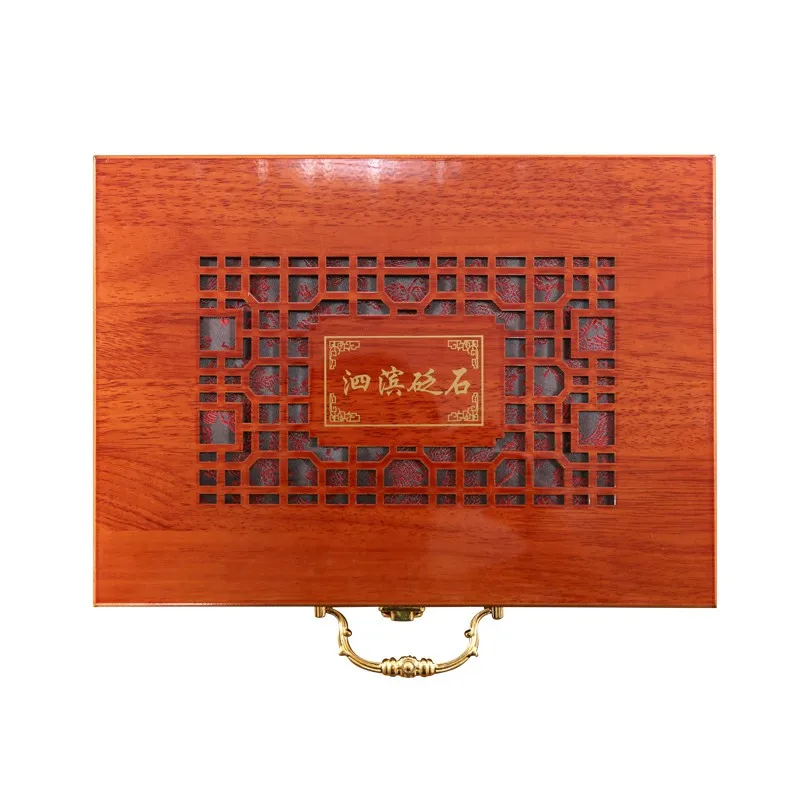 Набор Для Массажа Гуаша из четырех предметов, износостойкий нефритовый инструмент для снятия царапин и похудения, уход за здоровьем