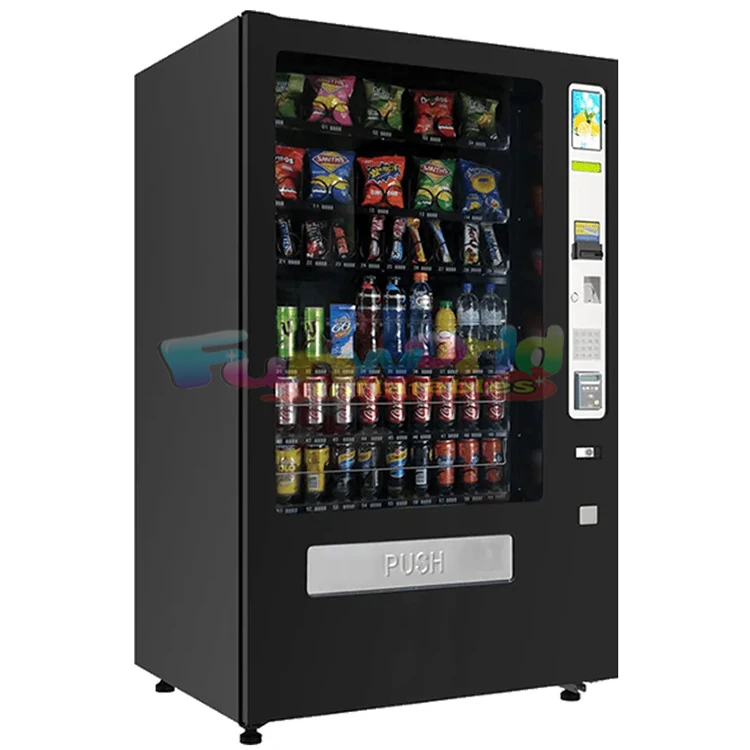 Automatic vending machines candy bar chicken chips cold food drinks vendor commercial cup noole vending machines
