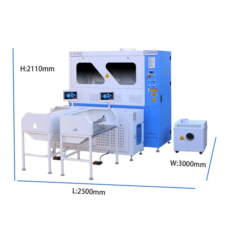 Best Price Automatic Duck Down Pants Down Feather Filling Machine with 4 Head