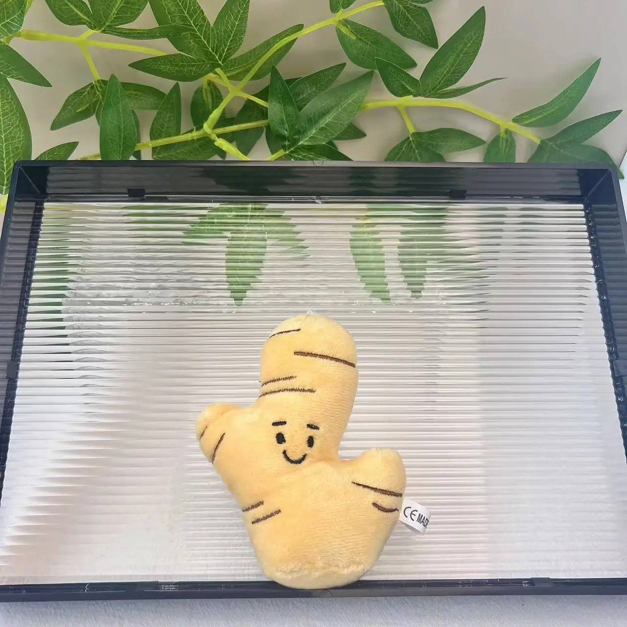 Creative vegetable pendant onion ginger garlic pepper plush toy key chain doll claw machine doll 4 inch doll pendant