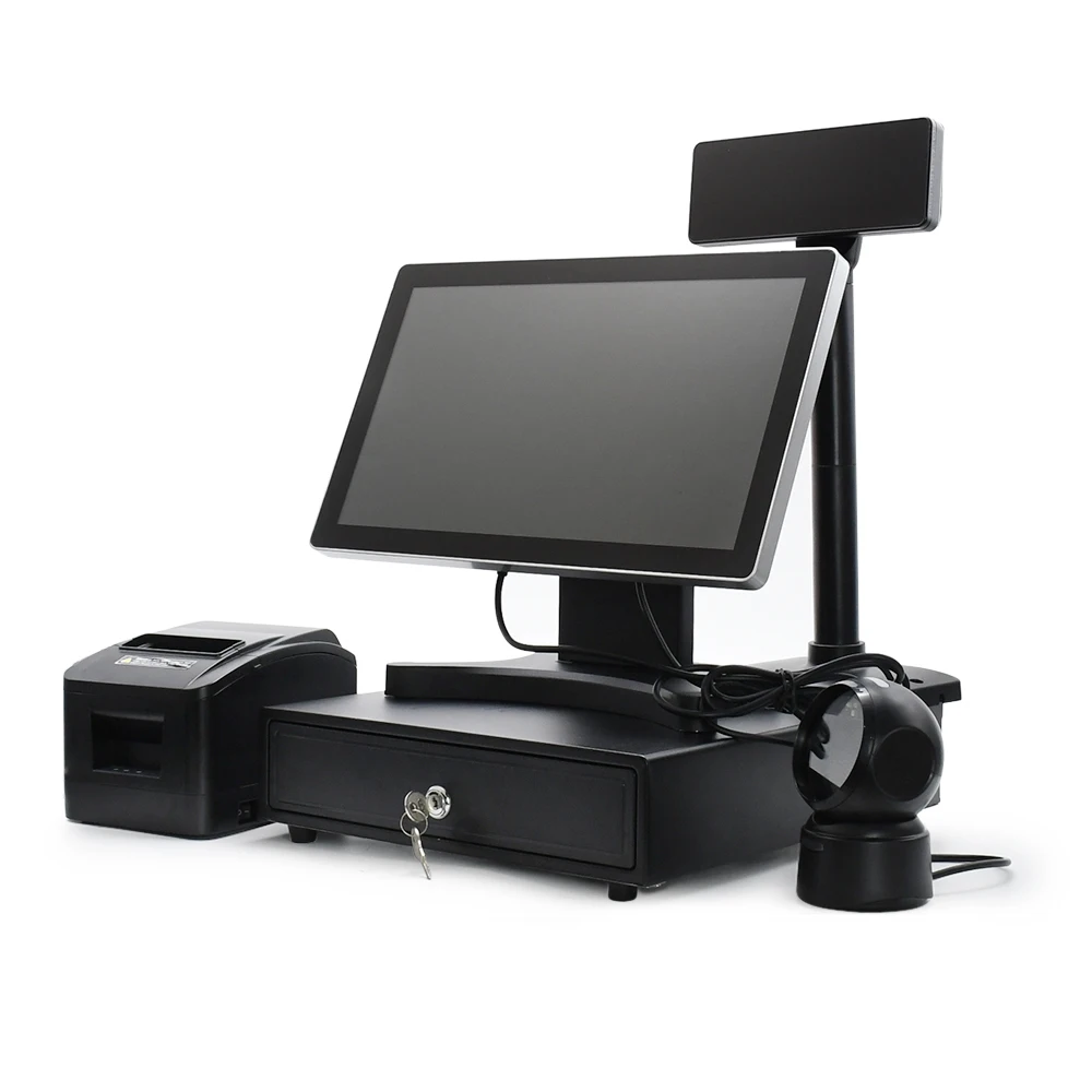 15 Inch Touch Screen Pos System All in one Point of sale system Touchscreen Cash Register