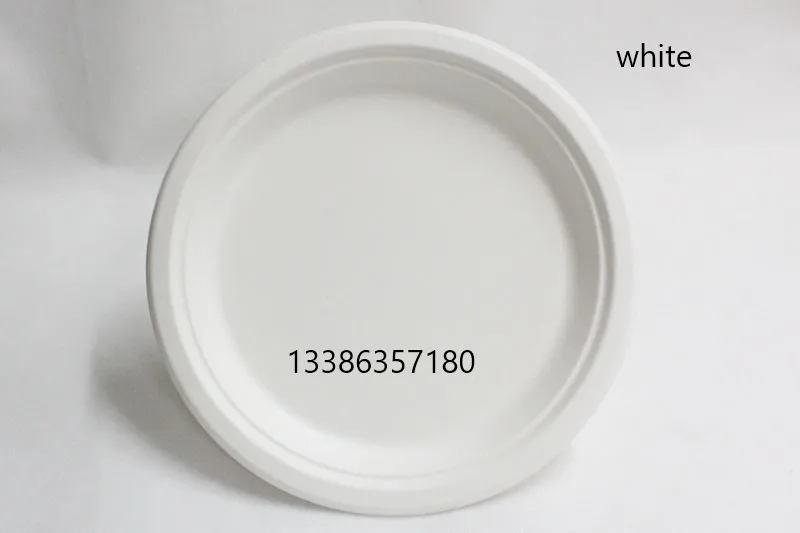 Biodegradable plates sell off disposable bagasse food containers100% compostable sugarcane bagasse food dishes for dinner