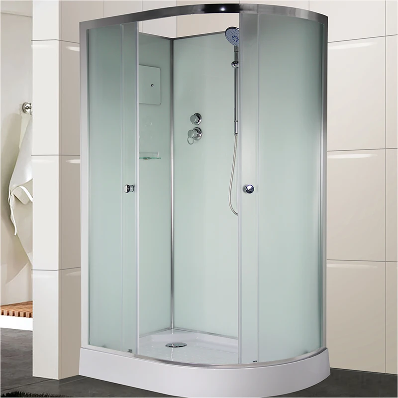 guangzhou prefab temporary shower cabin sanitary small bathroom shower cabins with a shower tray