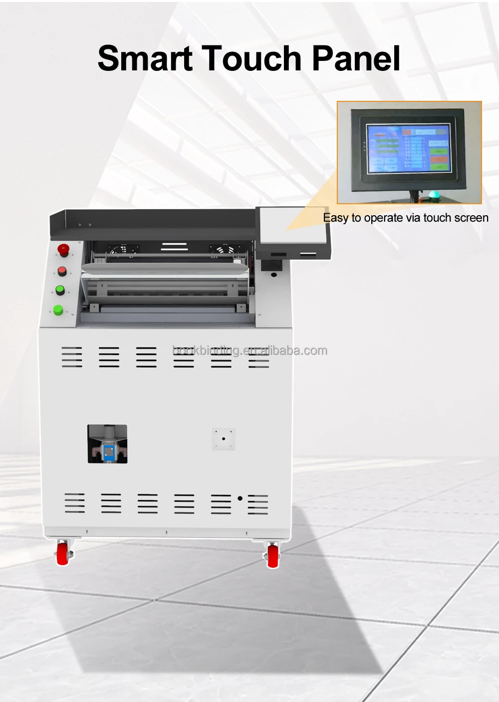 5 In 1 Electrical Album Book Pressing Flat Photobook Making Machine