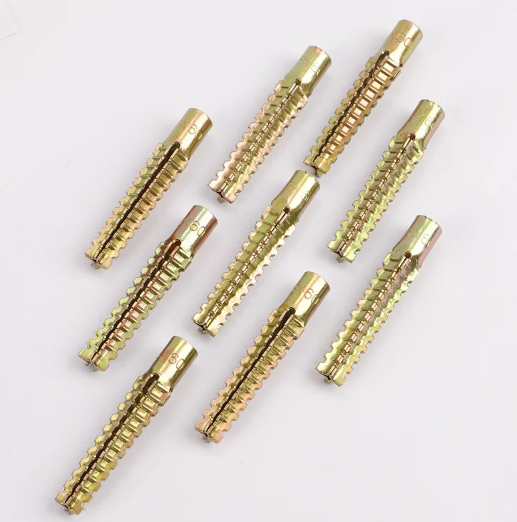 Fasteners Saw Anchor carbon steel yellow zinc M6 M8 M10 M12  Christmas Tree Anchor