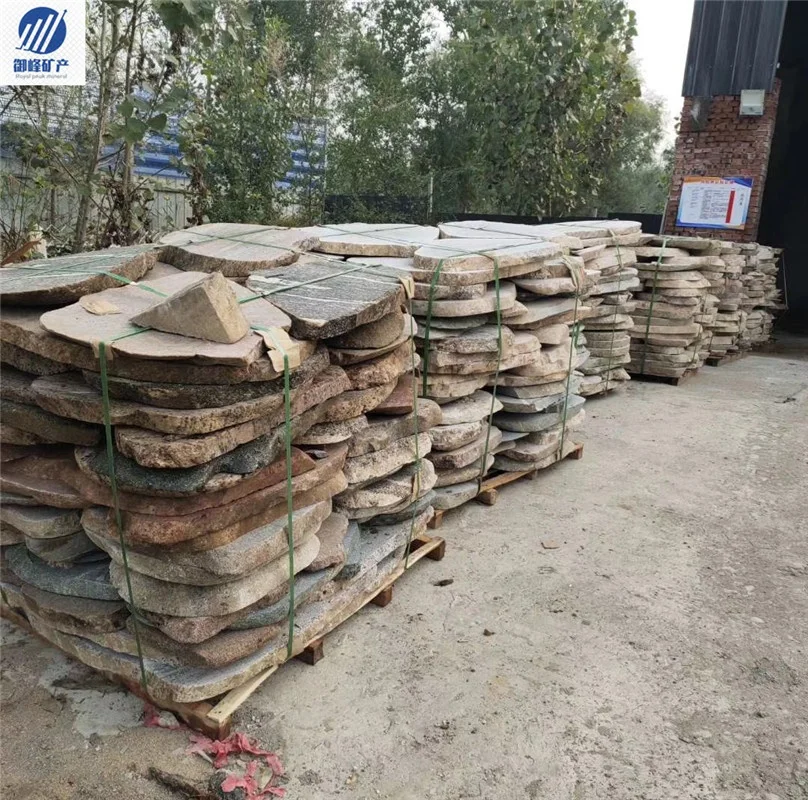 mesh back mix color pebble stone tile sliced pebble mosaic for bathroom