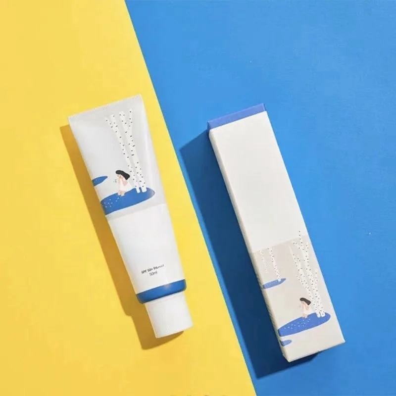 Birch Sunblock SPF50+ Refreshing Moisturizing Moisturizing Brightening complexion Milk texture Non-greasy High quality
