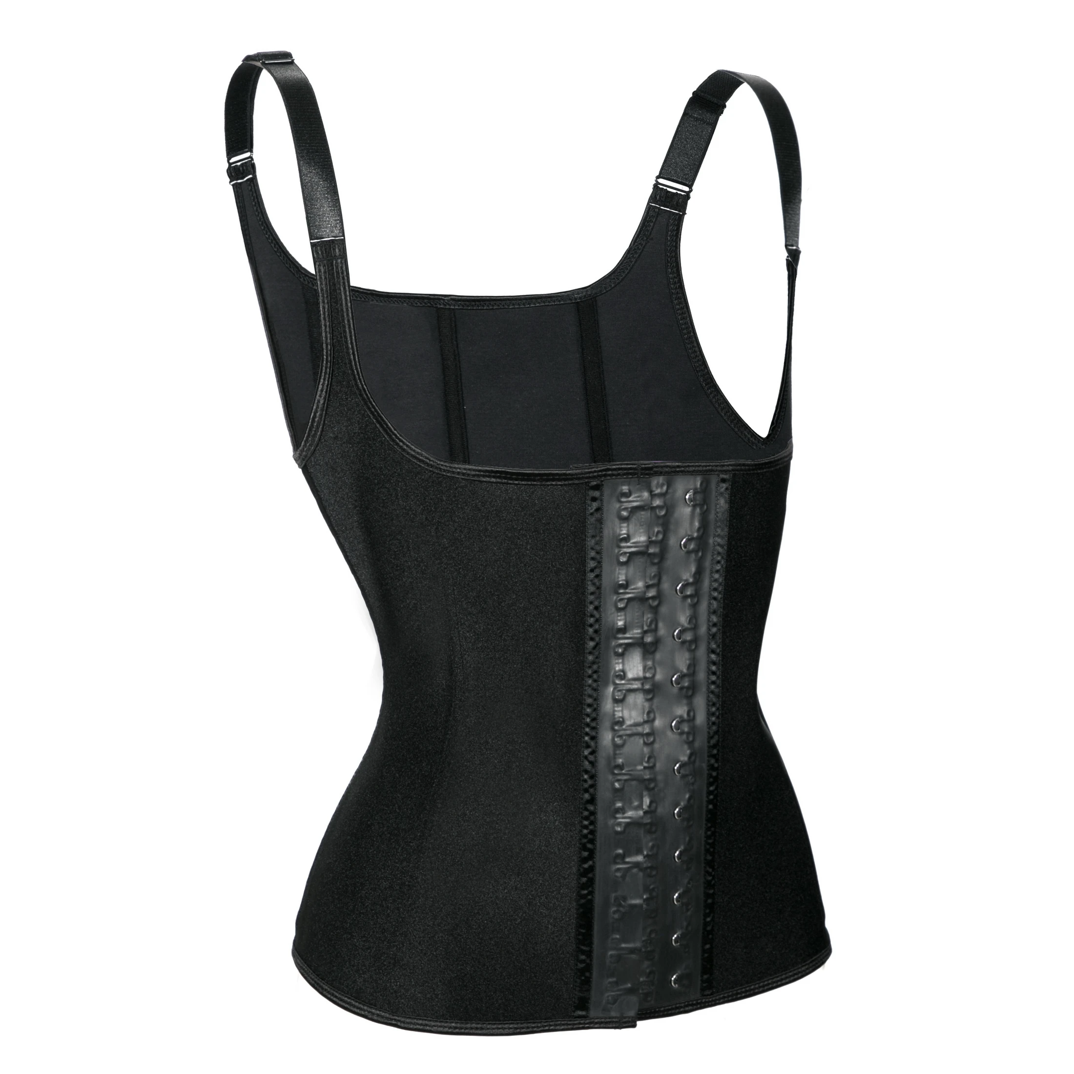 2021 Latest Design Rubber Corset Good Quality Female Rubber Vest  Waist Trainer Vest