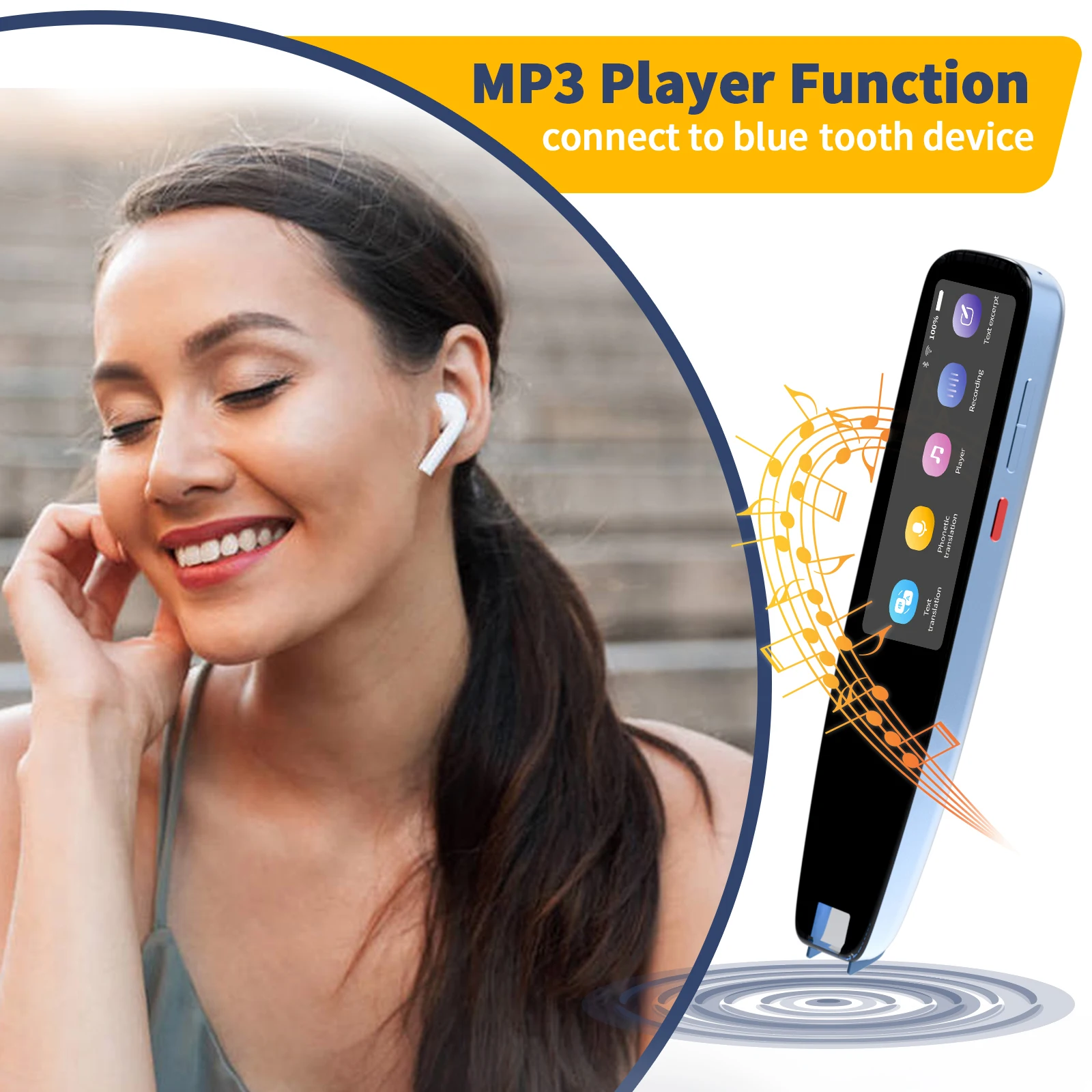 Multi Language Scan Reader Translation Instant Phonetic Translator Scanner Pocket Electronic Dictionary Pen