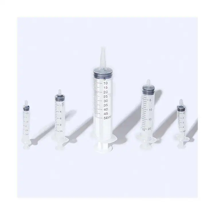Disposable 5ml transparent plunger suction big portable syringe pump