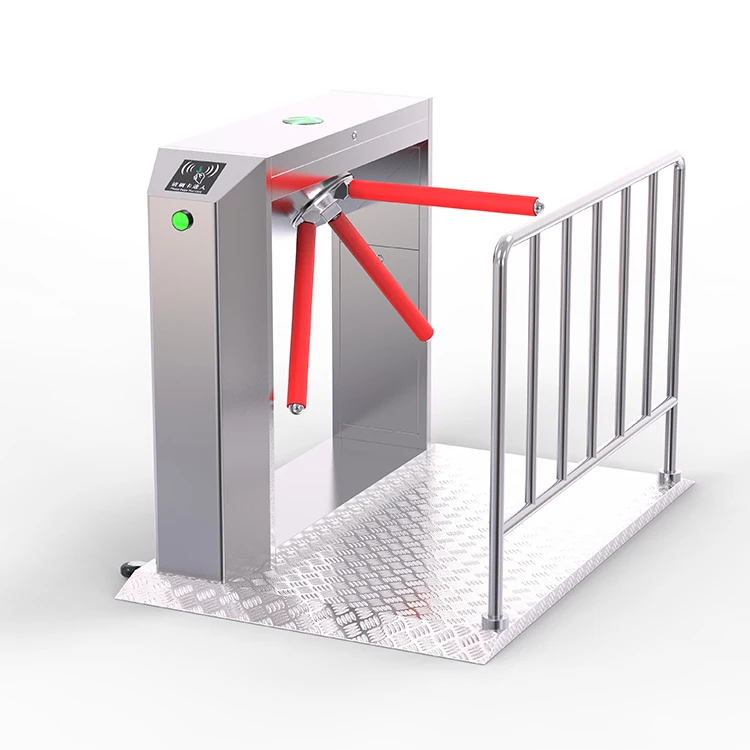 OEM Manufacturer Turn style Access Barrier Gate Portable Tripod Turnstile Gate for Gym Entrance