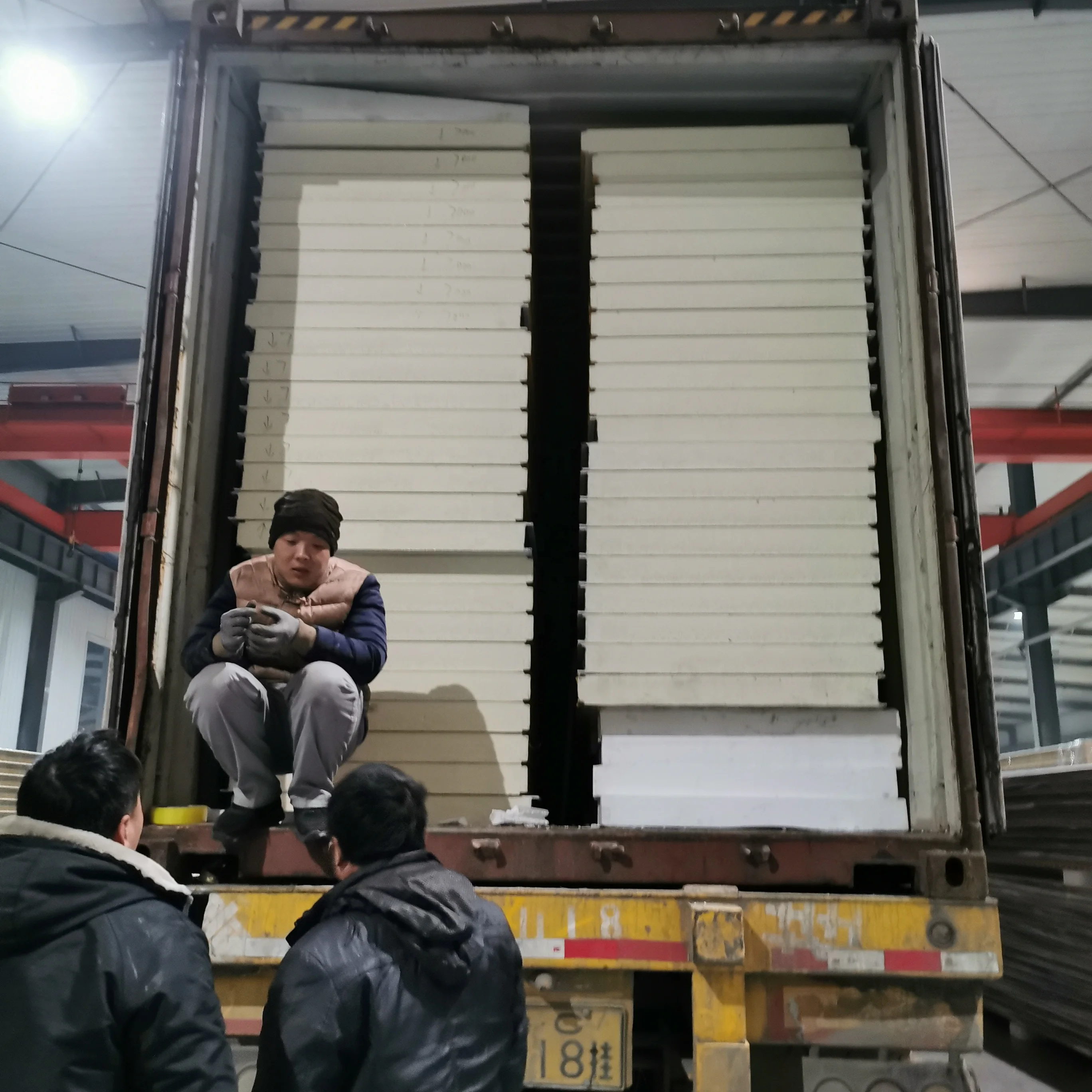 Exterior Steel Wall Cladding Building Material PU/PIR/Polyurethane Insulation Sandwich Panel