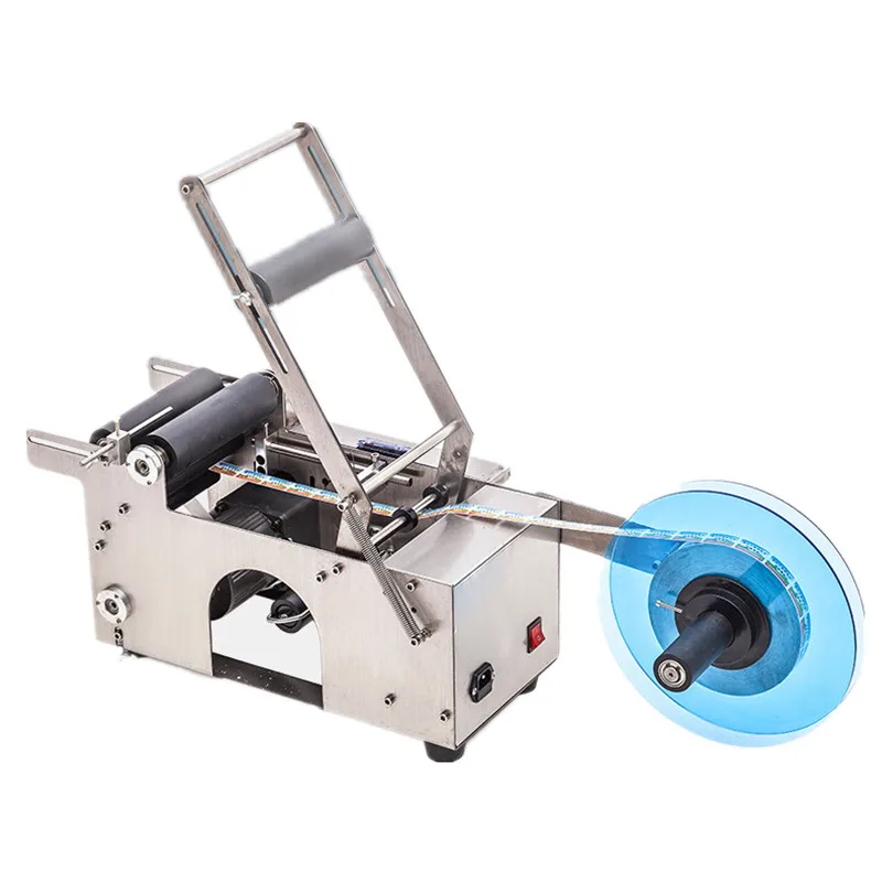 Semi-automatic labeling technology, shrink label printing device, small business machines