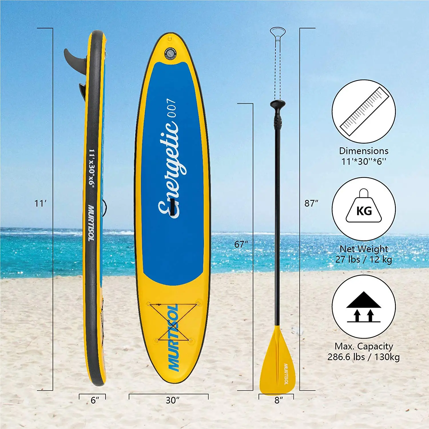 Paddle Board Plastic Fins Sup  Popular Cheapest Sail Surf Pvc Inflatable Surfboard Stand Up Supboard With All Accessories