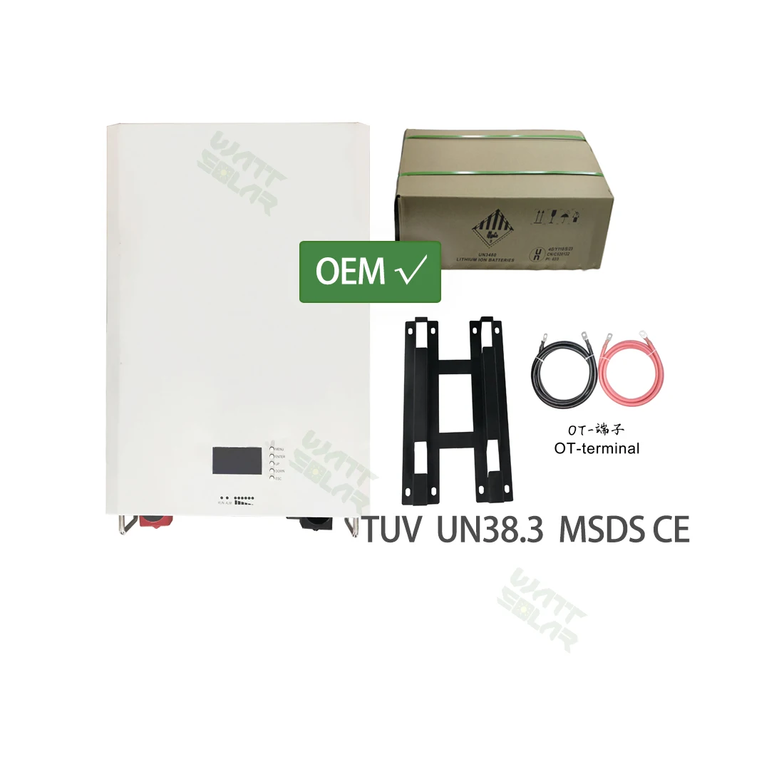 10 Years Warranty 24v 200ah Lifepo4 Lithium Powerwall 48v 100ah Ion Batteries for Home Solar System