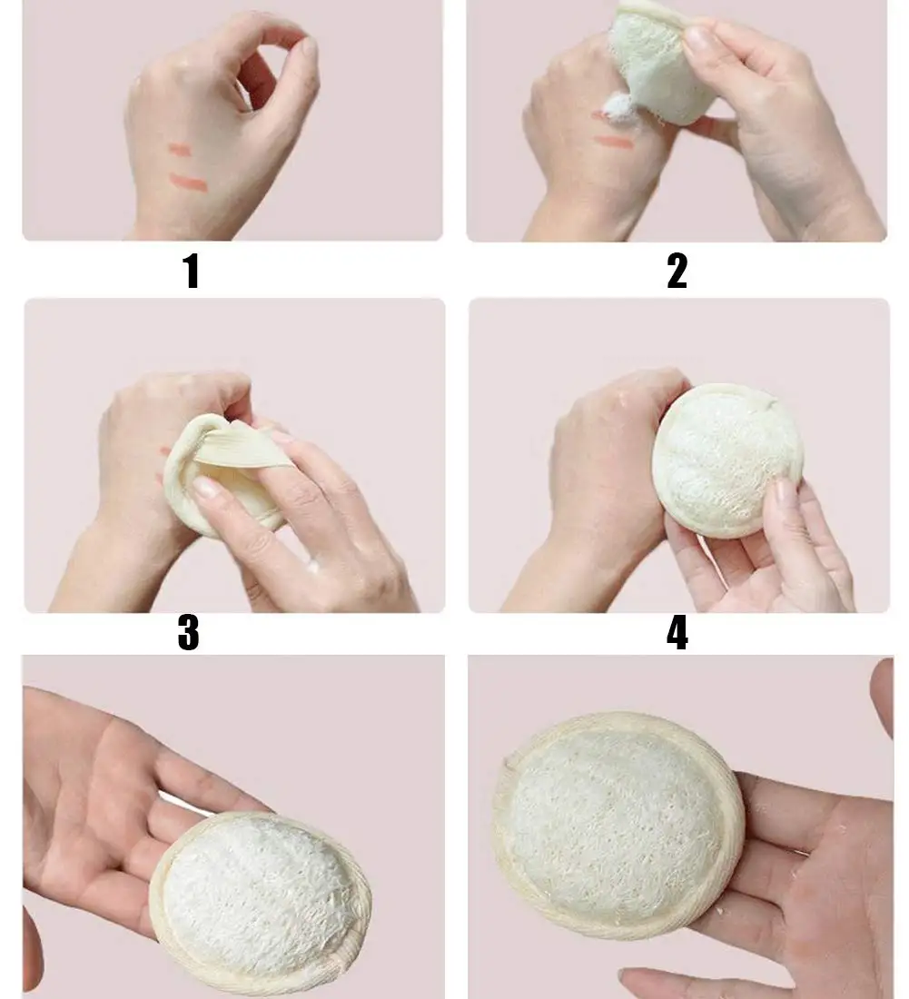 Natural  plastic free Durable Naturals Large Bath and Shower Exfoliating Loofah Sponge