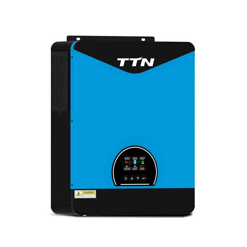 TTN off grid solar inverter 1kw 1.5kw with mppt solar charge controller 220V/230vac Hybrid Solar Inverter For Solar System