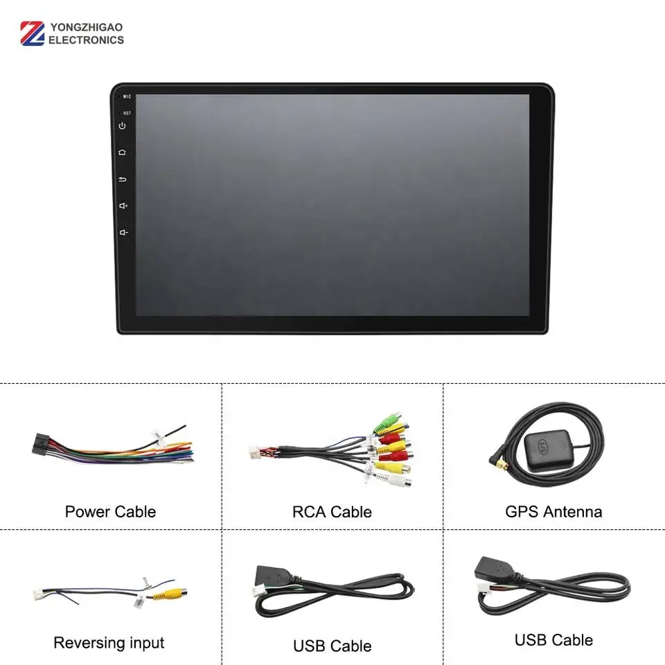 9 inch 10.1 inch 4k 1 Din 2 Din Android 10  Touch Panel Head Unit 64 Stereo DVD Player Carplay Android Car Radio 10 inch 8 Core