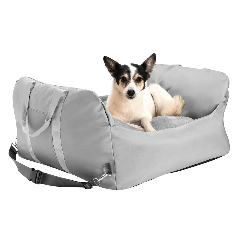 New Product Custom Safety Travel Pet Car Booster Sofa Seat Belt Foldable Medium Large Sized Dog Car Seat Cushion Covers Nonslip