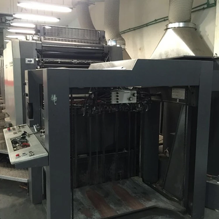 Печатная машина HEIDELBERG SPEEDMASTER SM 102-5 1998 Б/у распылитель порошка офсетный пресс