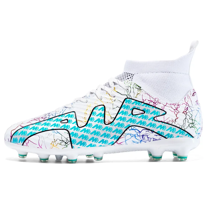 Hot Sale Football Boots Men High Quality Boots Sneaker Outdoor Soft Comfortable Soccer Shoes Futsal Boots